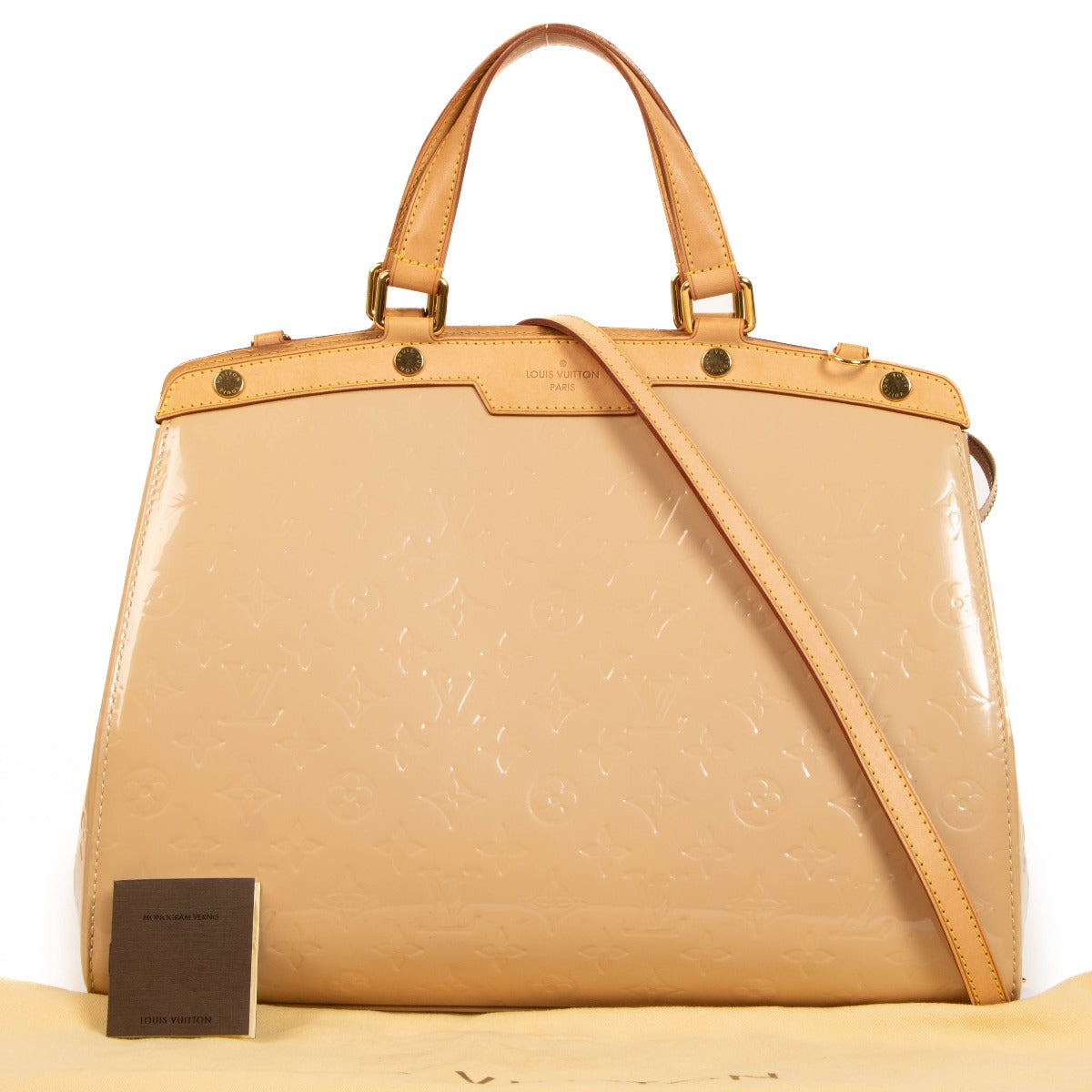 Louis Vuitton Dune Monogram Vernis Brea GM