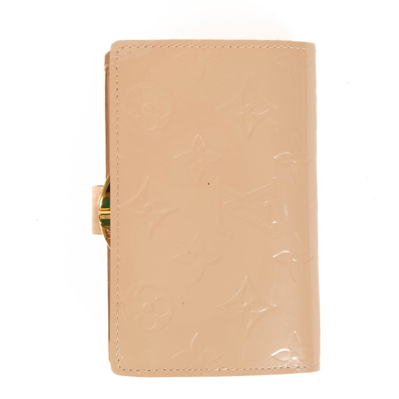 Louis Vuitton Rose Florentin Monogram Vernis Viennois Wallet