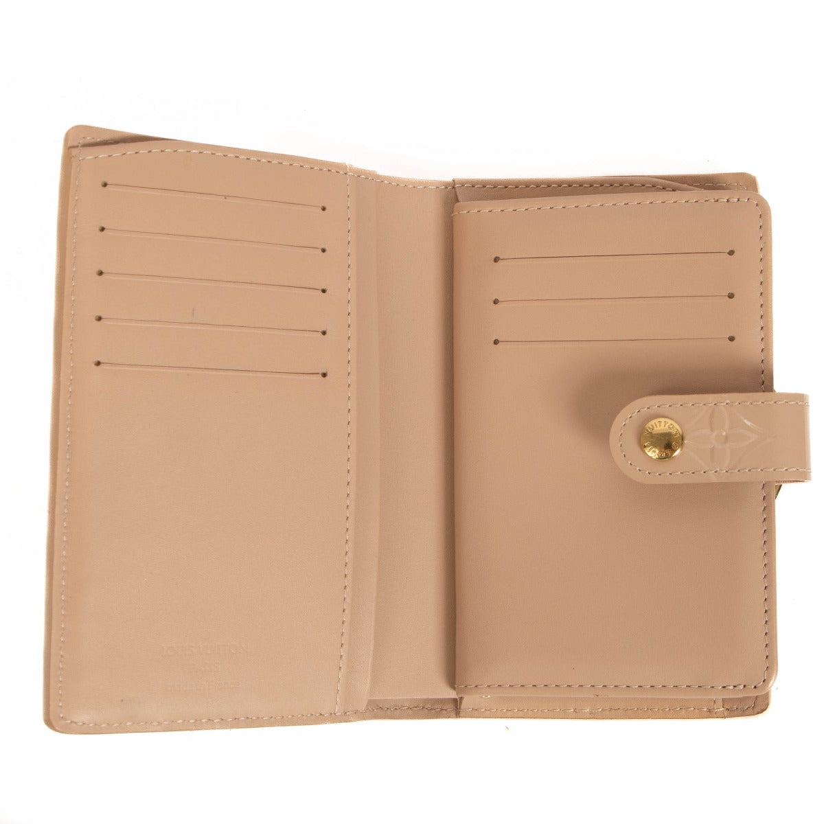 Portefeuille Viennois Louis Vuitton Rose Florentin Monogram Vernis