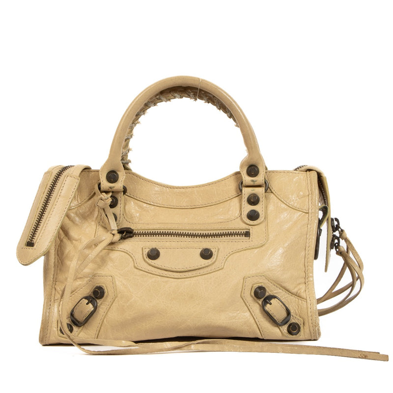 shop 100% authentic second hand Balenciaga Beige Arena Classic City Mini Bag on Labellov.com