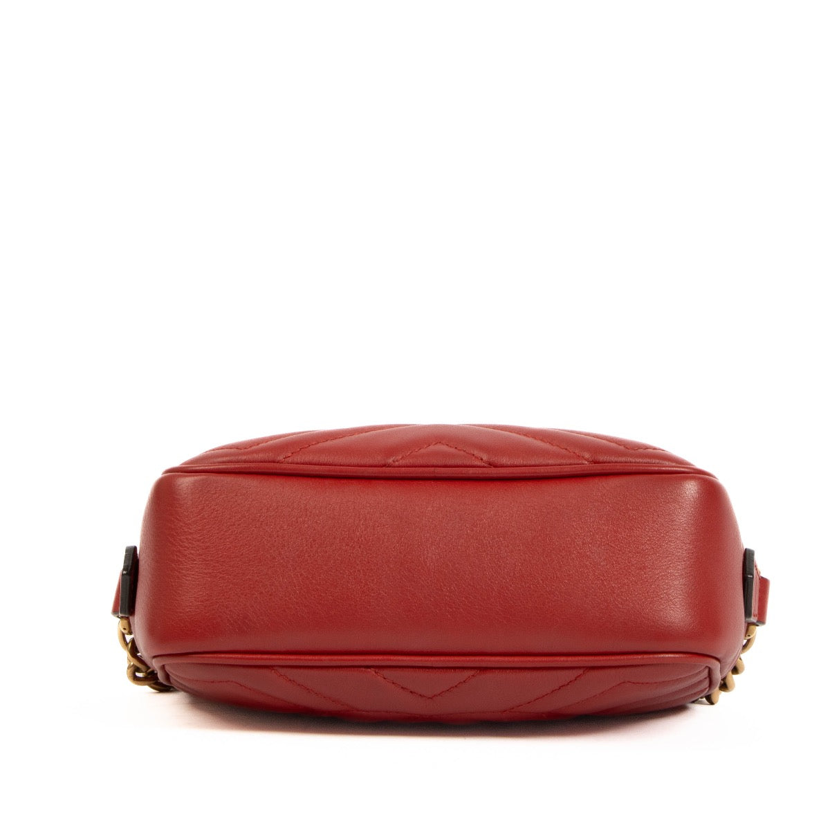 shop 100% authentic second hand Gucci Red GG Marmont Matelassé Mini Camera Bag on Labellov.com