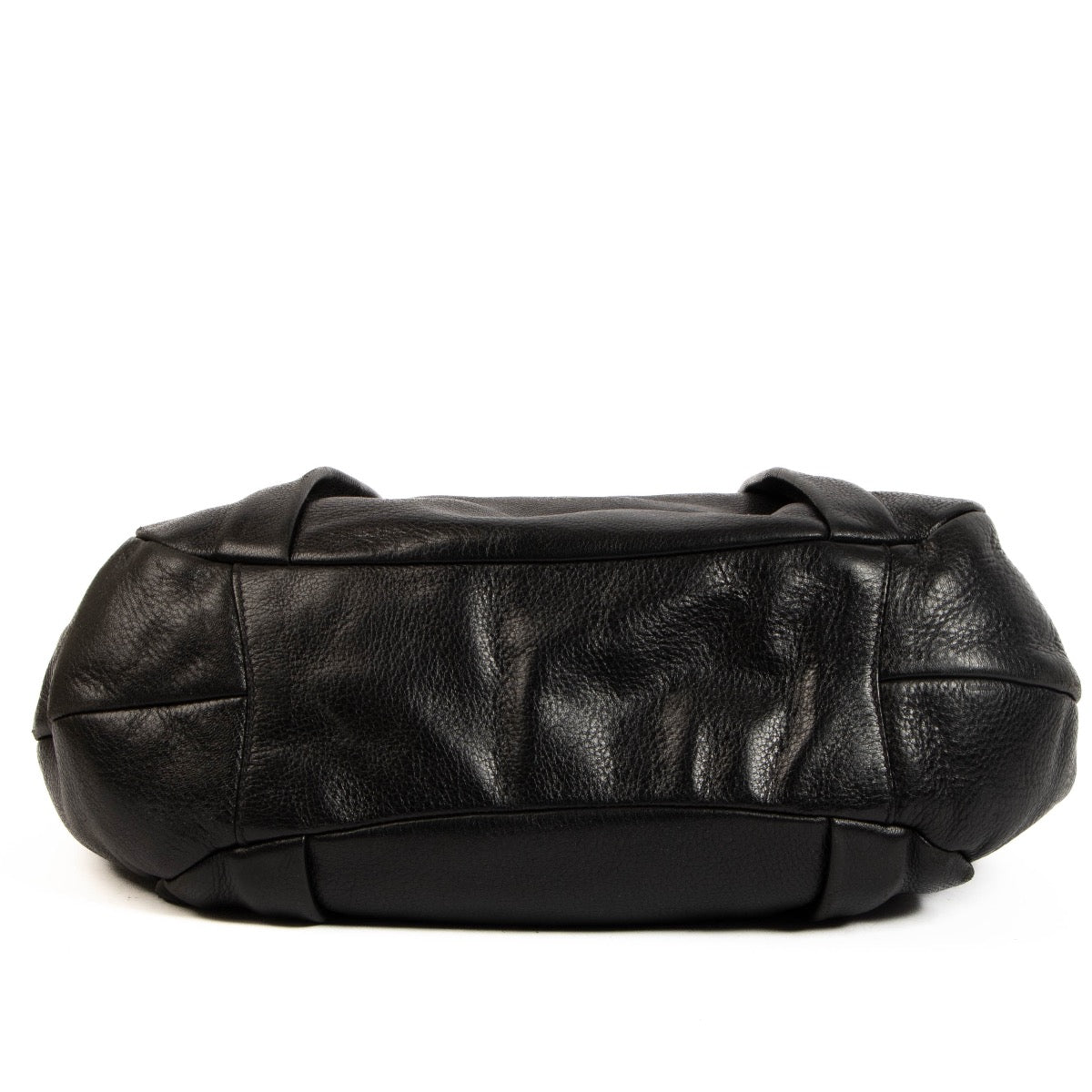 shop 100% authentic second hand Prada Black Leather Shoulder Bag on Labellov.com