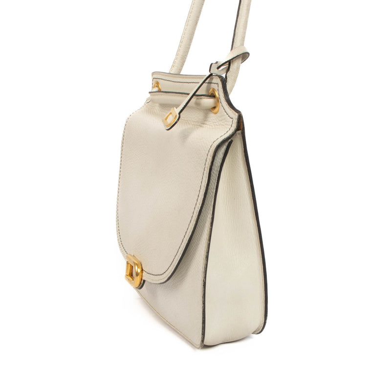 shop 100% authentic second hand Delvaux Vintage White Mini Crossbody Bag on Labellov.com