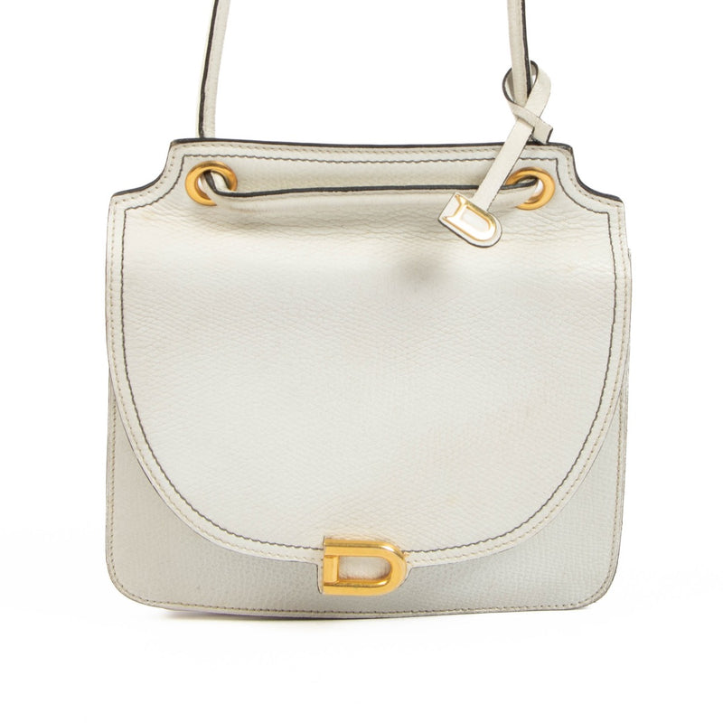 shop 100% authentic second hand Delvaux Vintage White Mini Crossbody Bag on Labellov.com