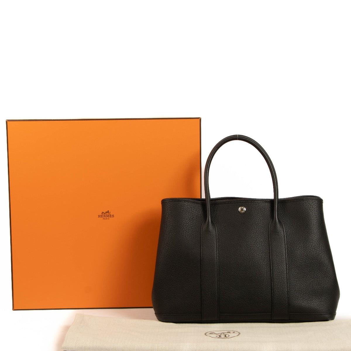 Hermès Garden Party 36 Black Negona