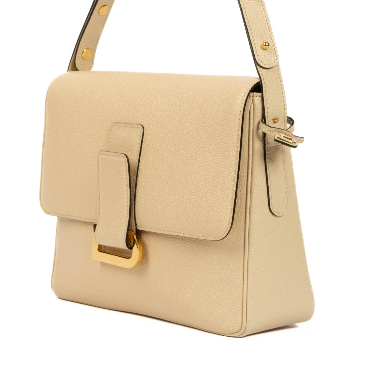 Shop 100% second-hand Delvaux Cream Jumping Poirier Bag on Labellov.com