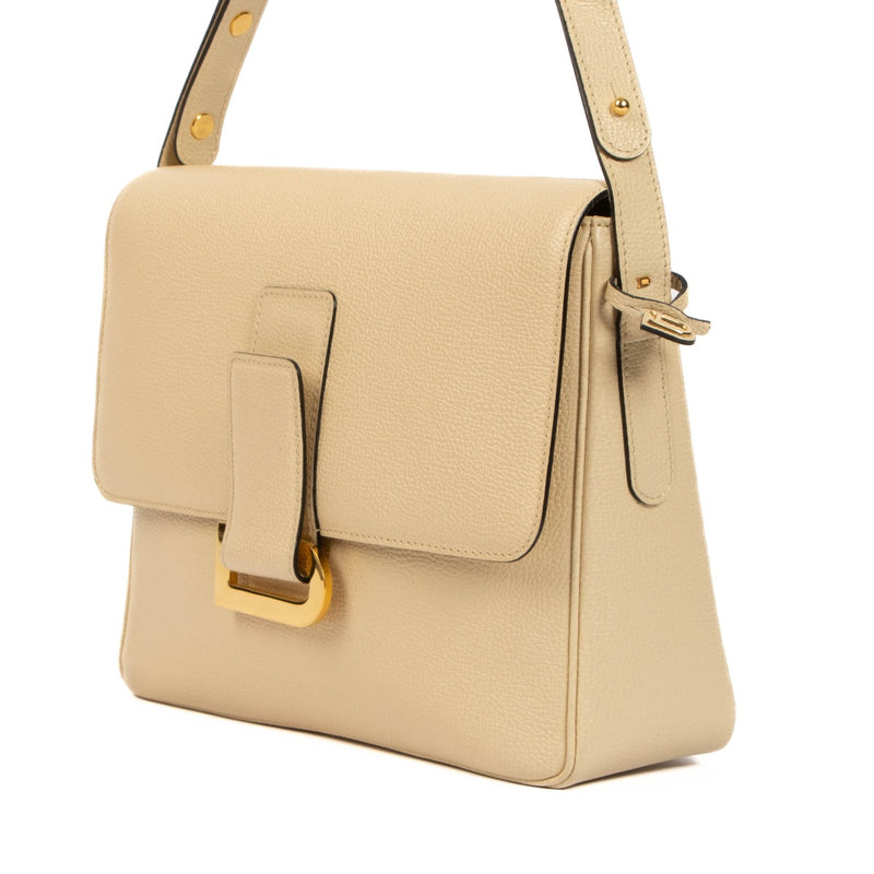Shop 100% second-hand Delvaux Cream Jumping Poirier Bag on Labellov.com