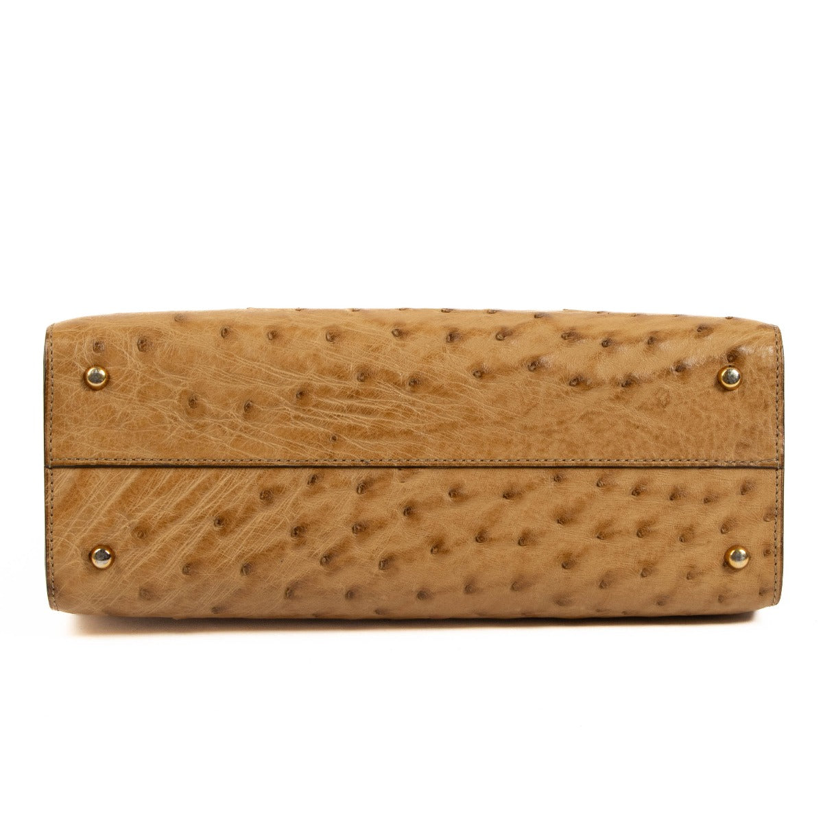 Delvaux Sahara Autruche Émeraude PM