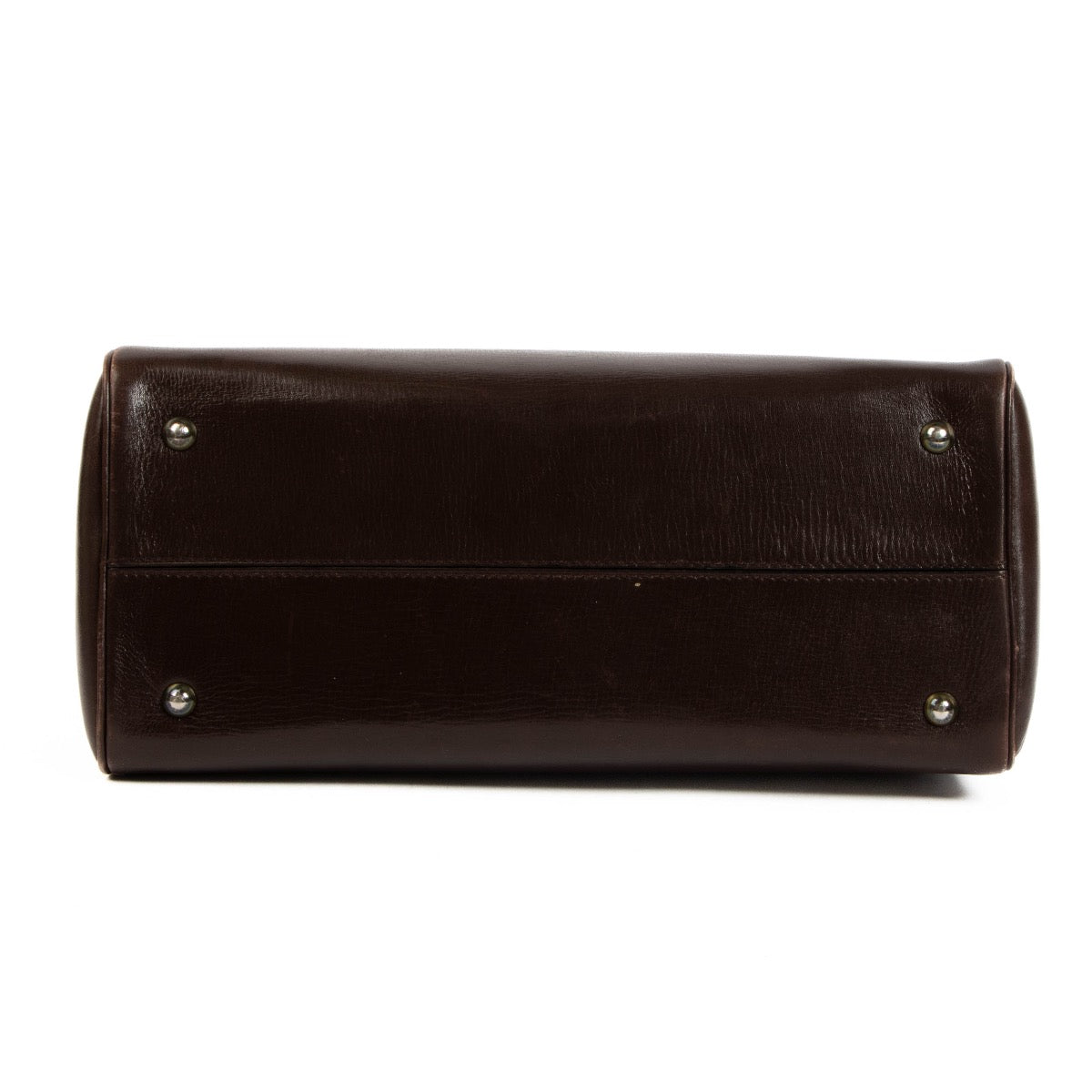 shop 100% authentic second hand Delvaux Brown Smooth Leather Shoulder Bag on Labellov.com