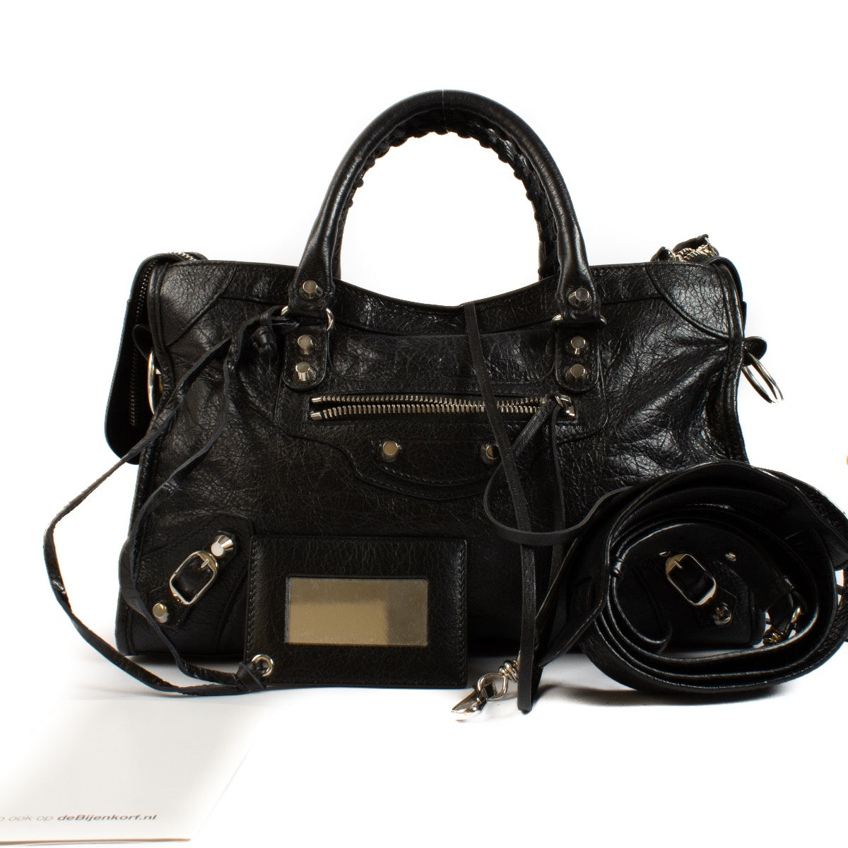 Authentic second hand Balenciaga Black City Shoulder bag on Labellov.com