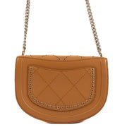Authentic second hand Chanel Camel Coco Eyelets Crossbody Bag on Labellov.com