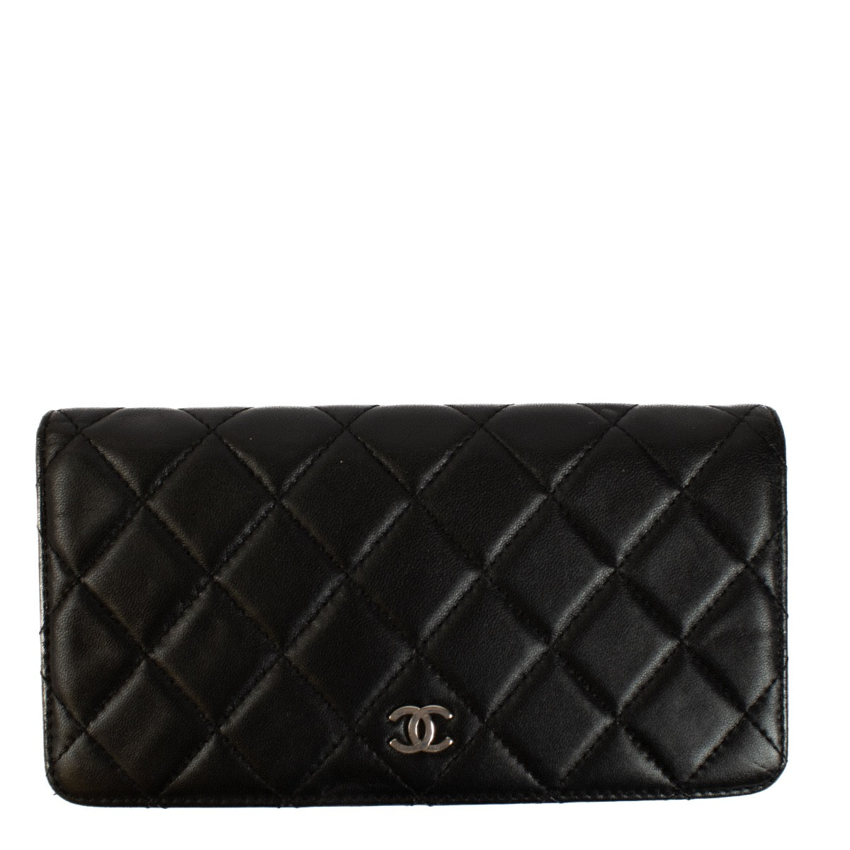 Authentic second hand Chanel Black Wallet