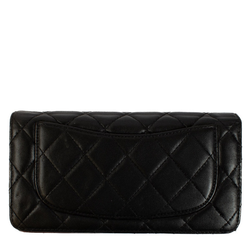 Authentic second hand Chanel Black Wallet