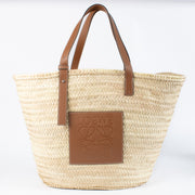 Authentic pre-loved Loewe Large Raffia Basket Tote on Labellov.com