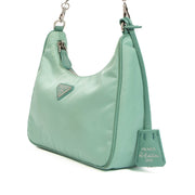shop 100% authentic second hand Prada Re-edition 2005 Nylon Green Bag on Labellov.com