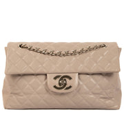 shop 100% authentic second hand Chanel Grey Calfskin Maxi Classic Bag on Labellov.com