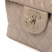 shop 100% authentic second hand Chanel Grey Calfskin Maxi Classic Bag on Labellov.com