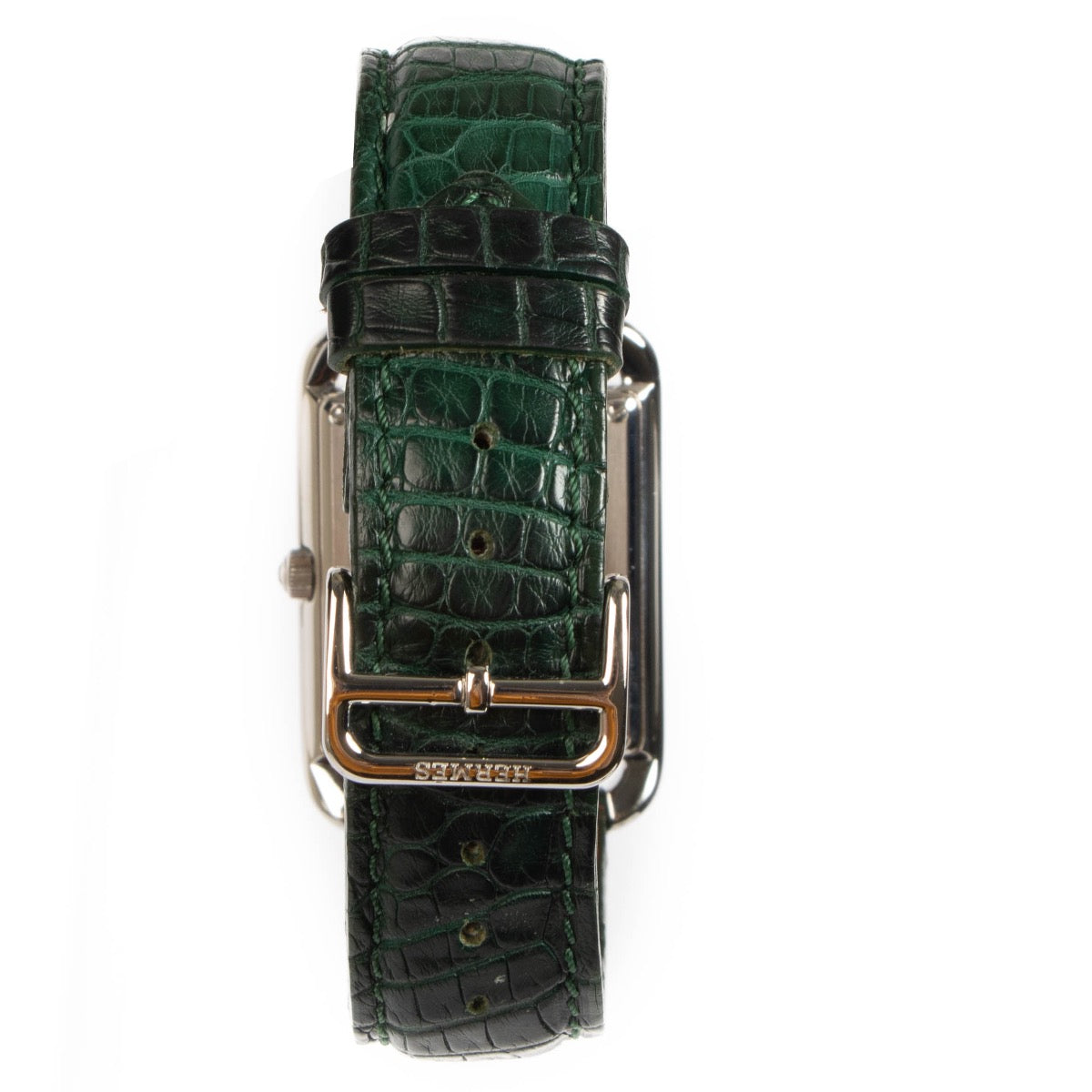 Hermès Cape Cod, Hermès Cape Cod Diamond Alligator, Hermès Diamond Alligator, Hermès Cape Cod Watch, Hermès Alligator, Hermès watch, Hermès Cape Cod watch, Labellov, Preloved, Hermès