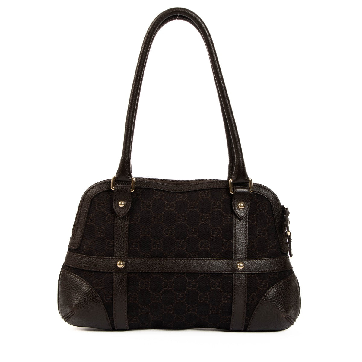Shop 100% Authentic Second-Hand Gucci Brown Vintage Shoulder bag on Labellov.com