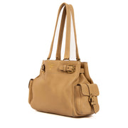 Shop 100% authentic second-hand Prada Sabbia Vitello Daino Shoulder Bag on Labellov.com