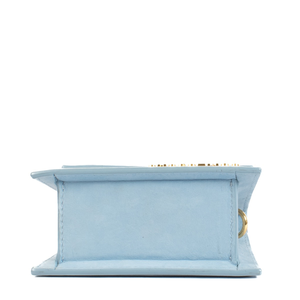 Shop safe online at Labellov in Antwerp, Brussels and Knokke this 100% authentic second hand Jacquemus Blue Suede Le Chiquito Bag