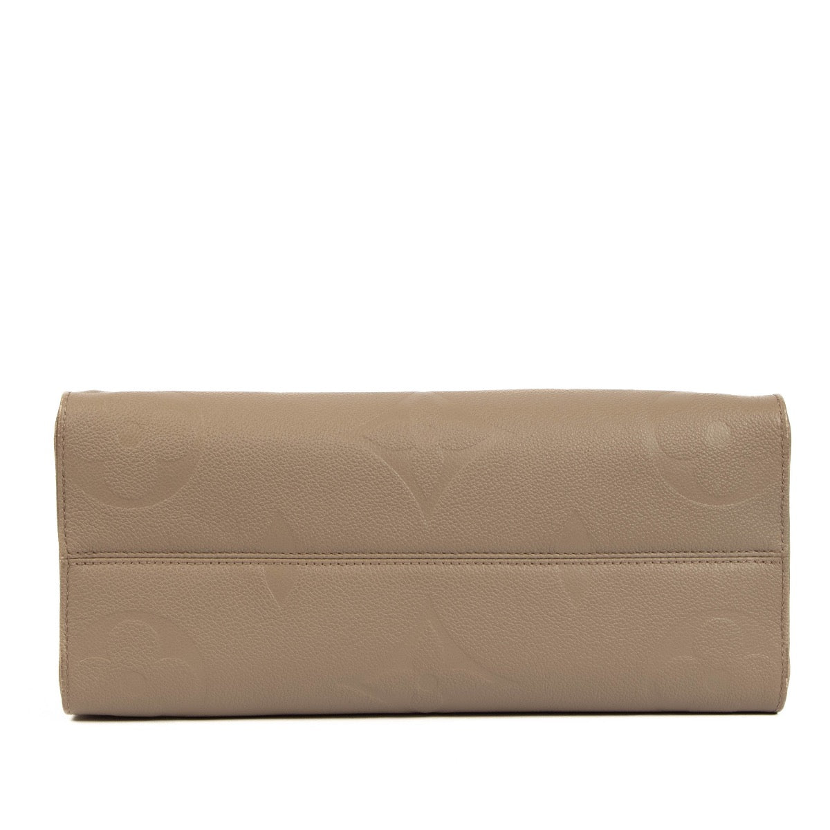 Shop safe online at Labellov in Antwerp, Brussels and Knokke this 100% authentic second hand Louis Vuitton Dune Monogram Empreinte Onthego MM Tote Bag