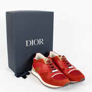 Authentic pre-loved Dior Homme Red Sneakers — Size 42 on Labellov.com