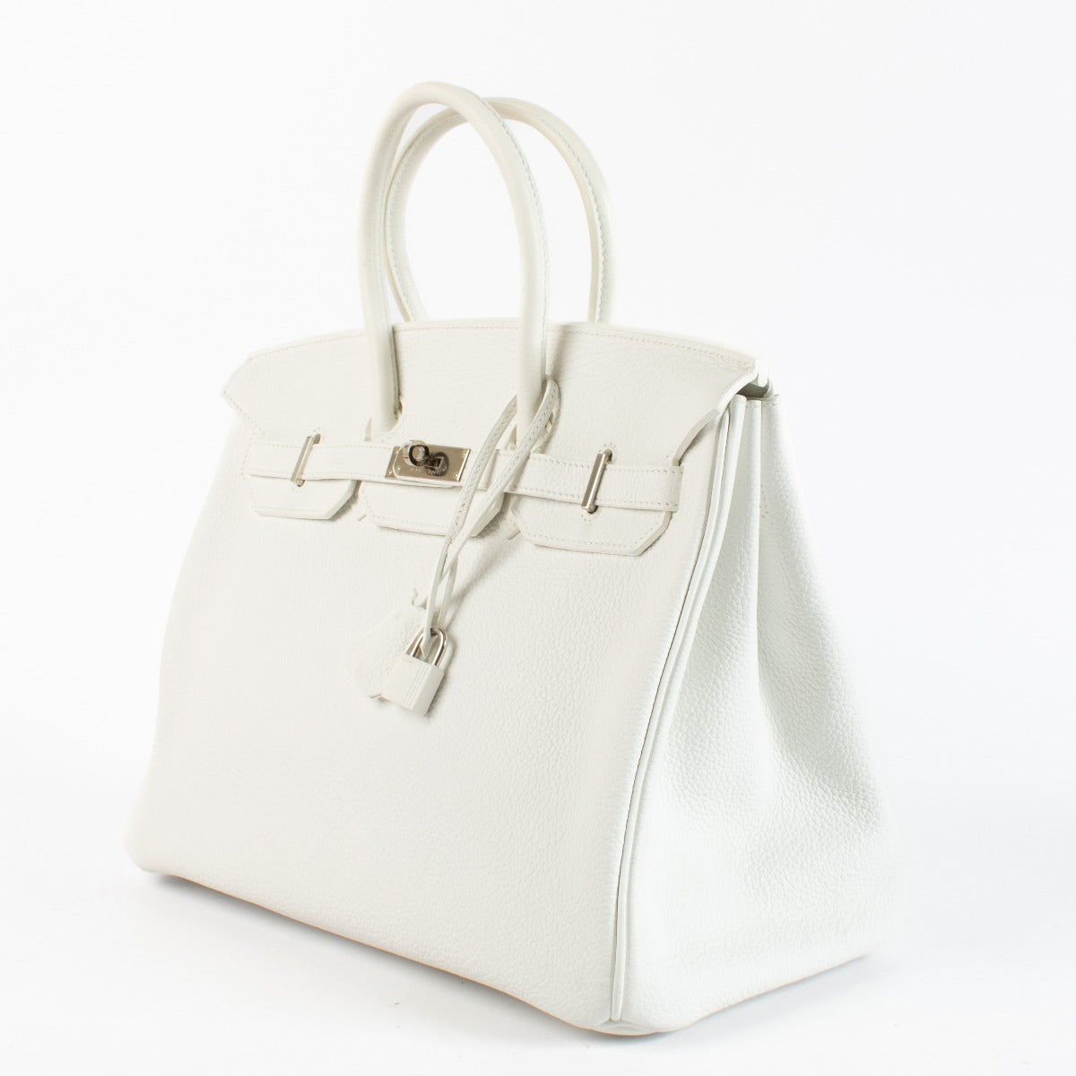 Hermès Birkin 35 White Clemence PHW