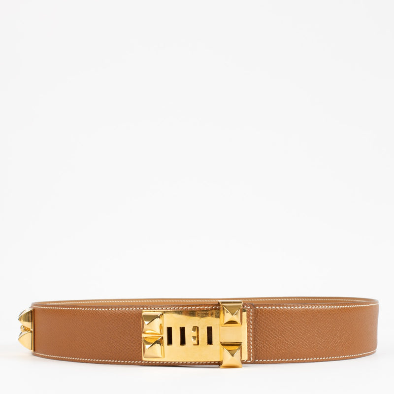 Shop 100% authentic second hand Hermès Gold Collier De Chien Belt on Labellov.com