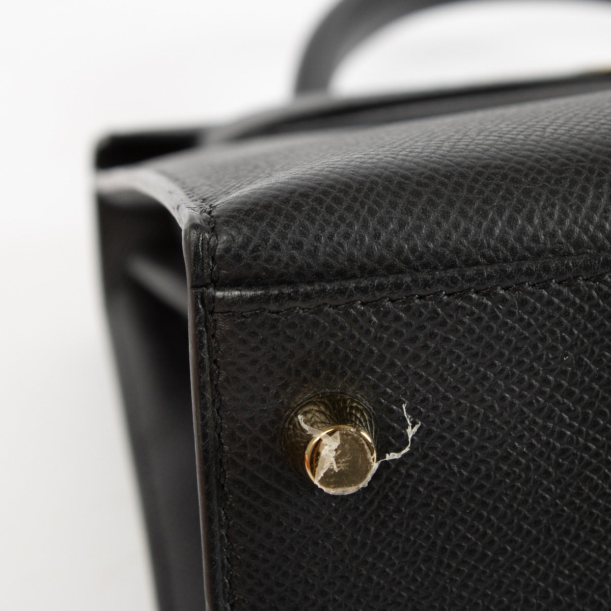 Hermès Kelly 28 Zwart Epsom GHW