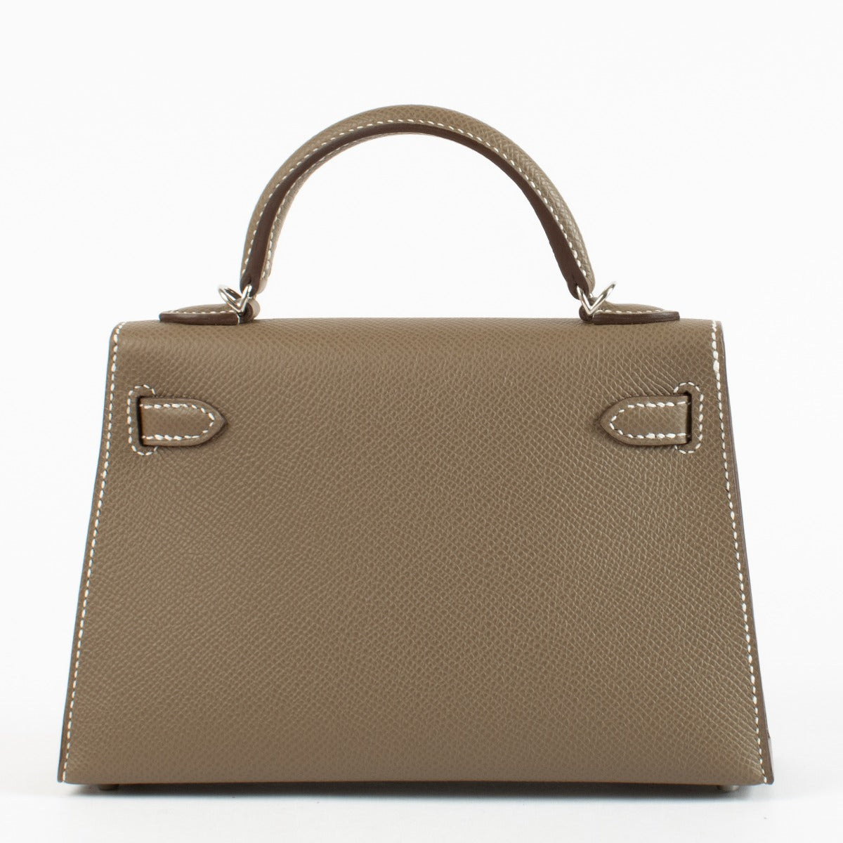 Hermès Kelly Mini II Etoupe Epsom PHW