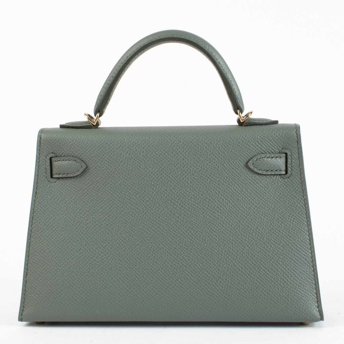 Hermès Kelly Mini II Vert Amande Epsom PBHW