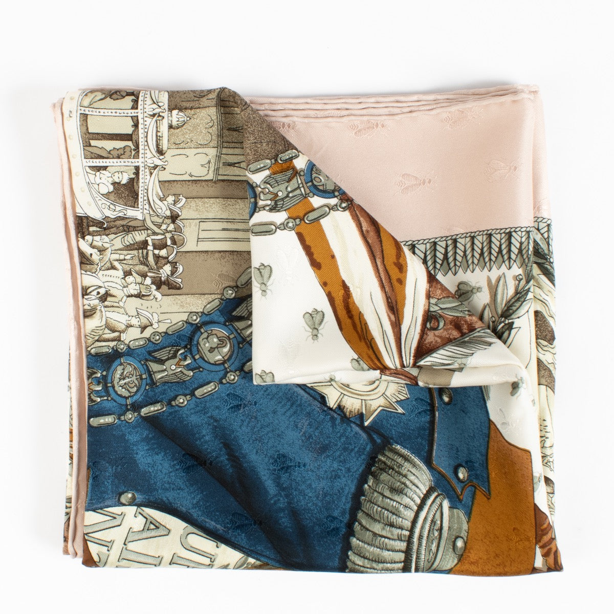 Shop 100% authentic second hand Hermès Napoléon Silk Scarf on Labellov.com
