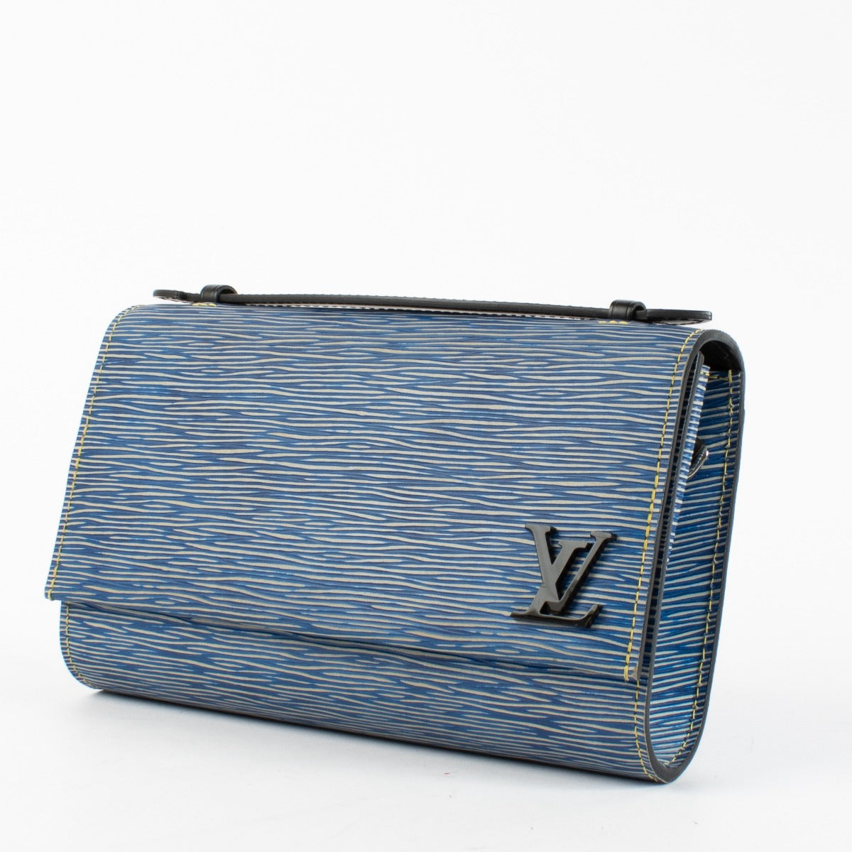Pochette Clery Louis Vuitton en jean et cuir Epi