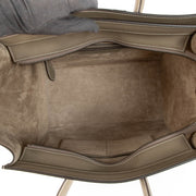 shop 100% authentic second hand Celine Grey Drummed Leather Mini Luggage Bag on Labellov.com