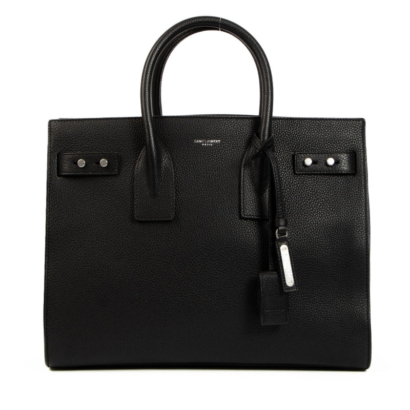 Saint Laurent Black Sac de Jour Supple Small Bag