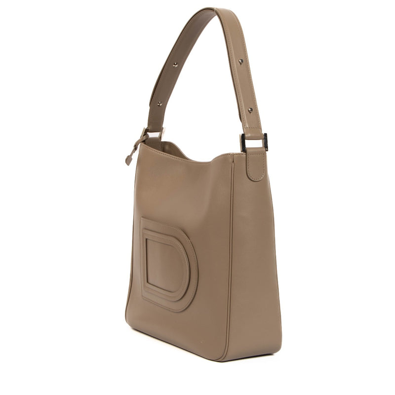 shop 100% authentic second hand Delvaux Tourterelle Allure Louise Hobo MM on Labellov.com
