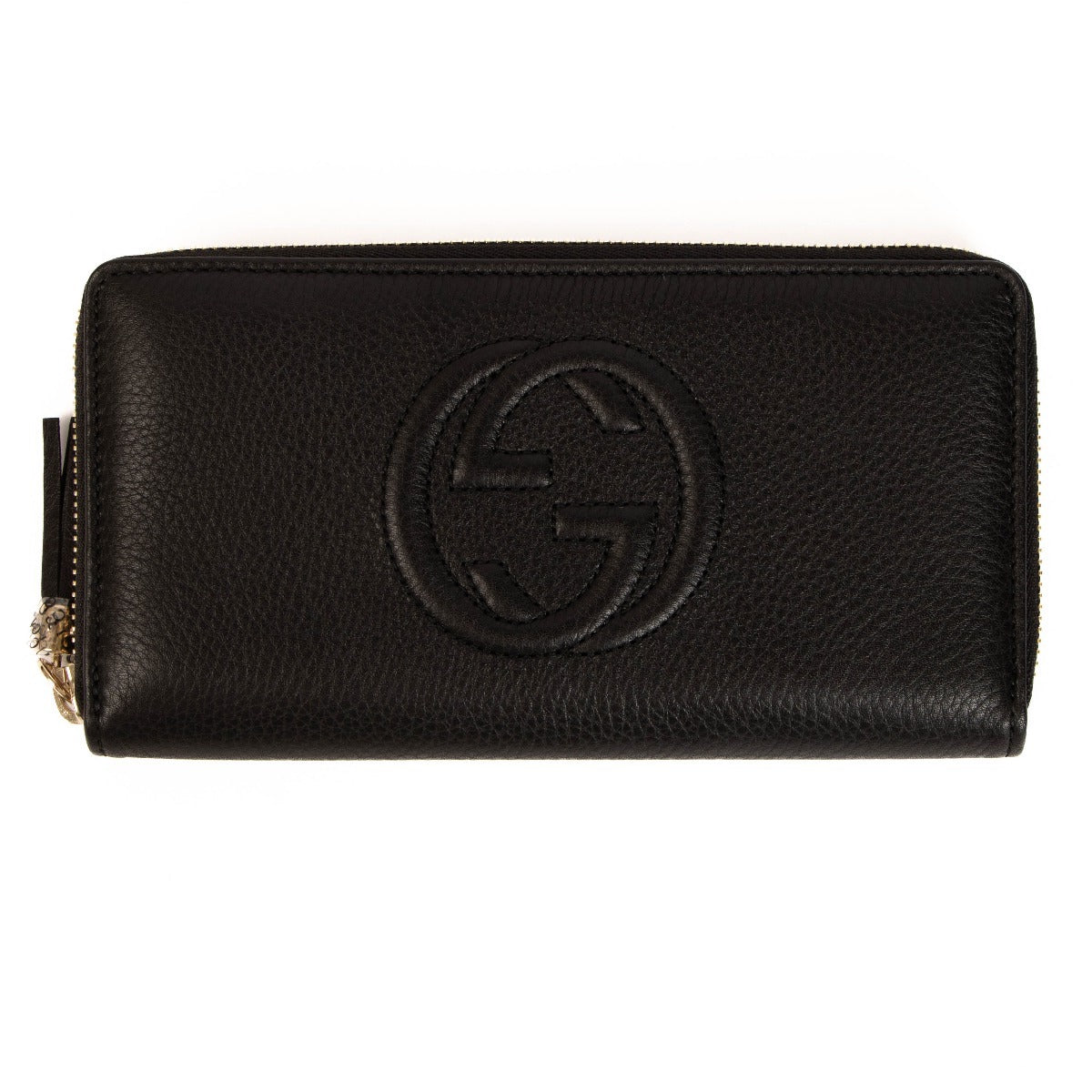 Gucci Black Leather Soho Wallet