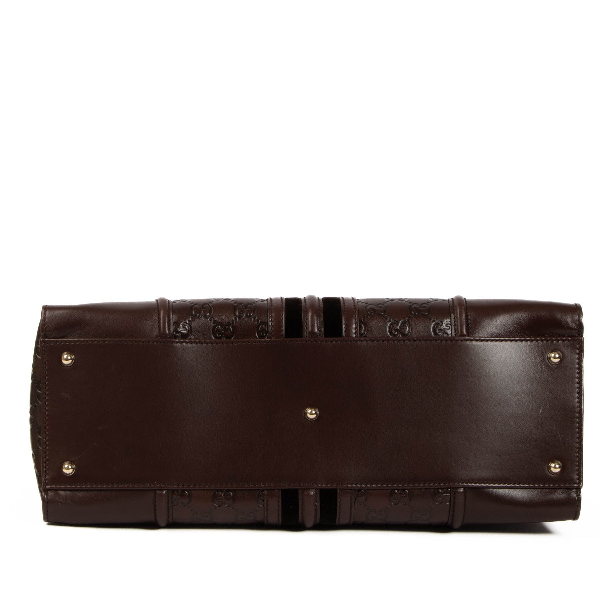 Gucci Brown Guccissima Treasure Large Tote Bag