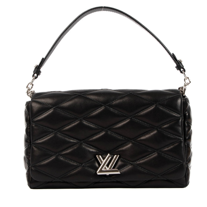 Louis Vuitton Black Malletage GO-14 MM