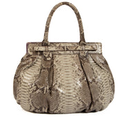 shop 100% authentic second hand Zagliani Python Large Puffy Bag on Labellov.com