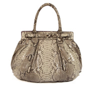 shop 100% authentic second hand Zagliani Python Large Puffy Bag on Labellov.com