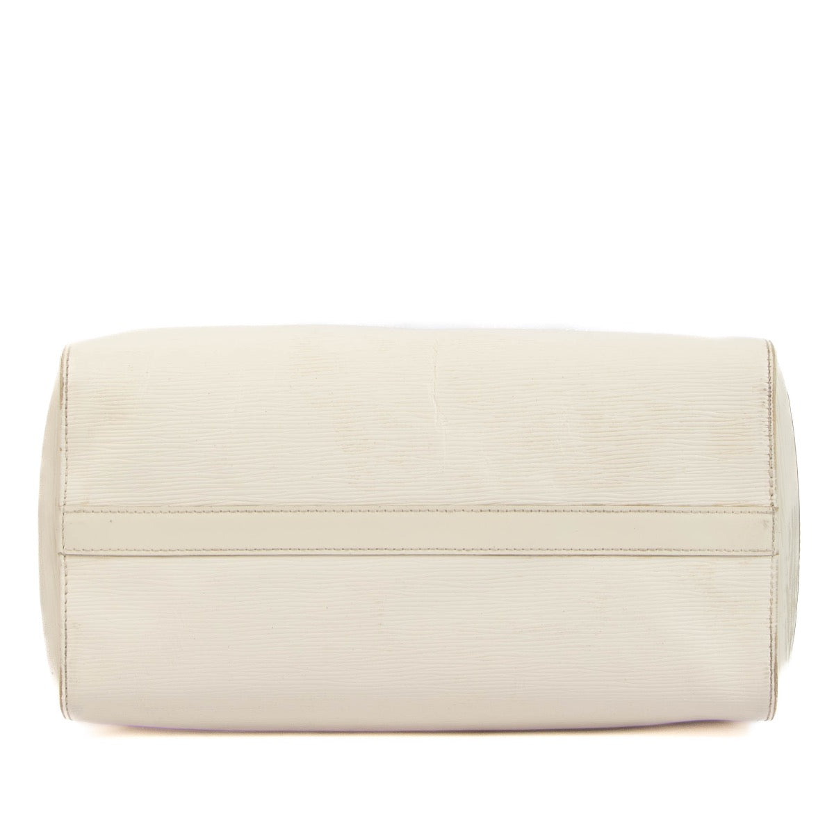 Louis Vuitton White Epi Leather Speedy 35
