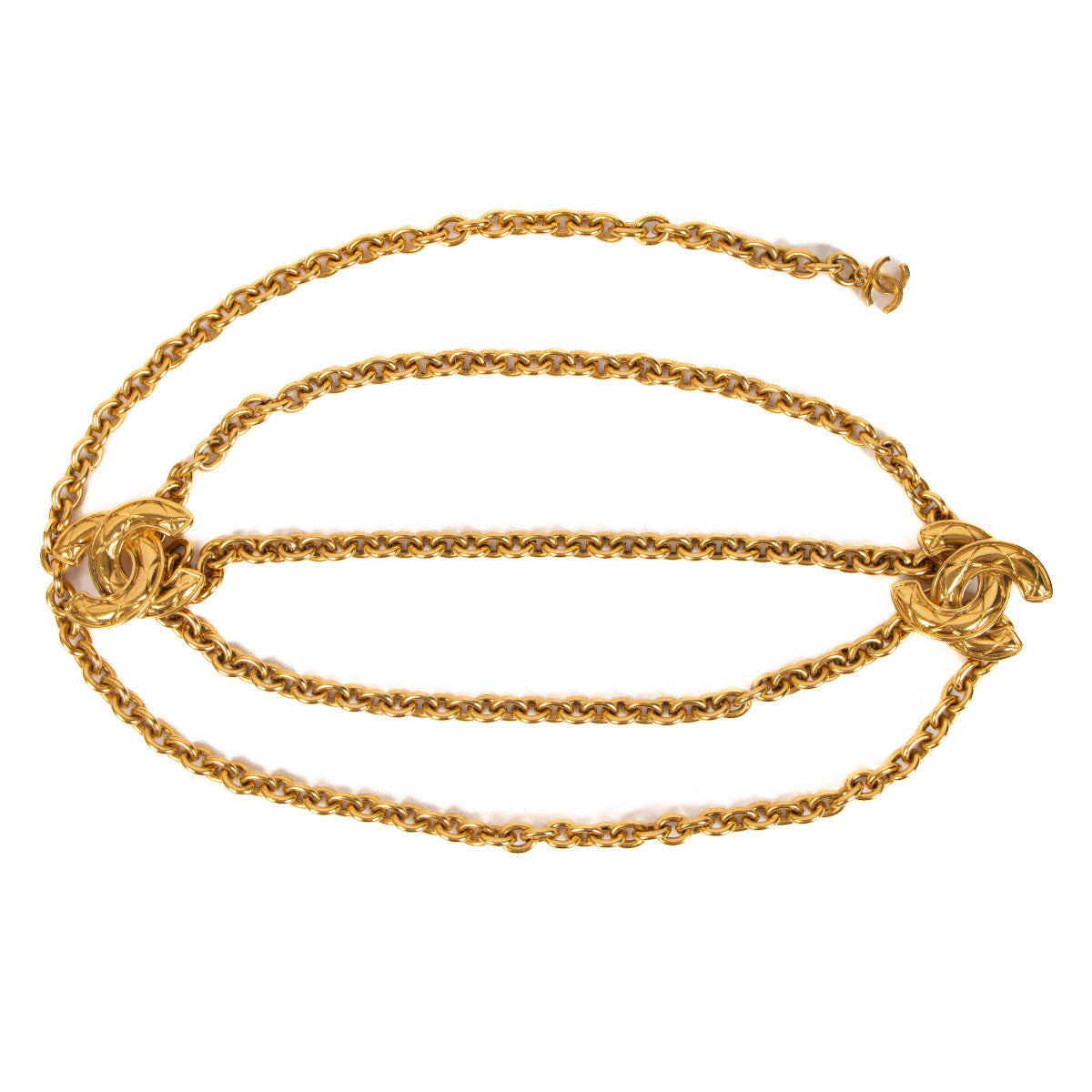 Chanel Gold Vintage CC Chain Belt