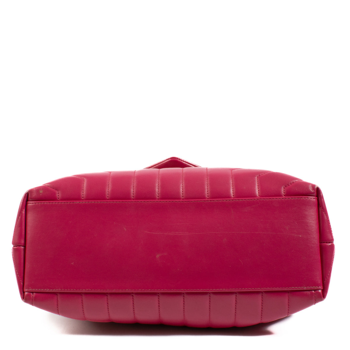 Sac Loulou moyen fuchsia Saint Laurent