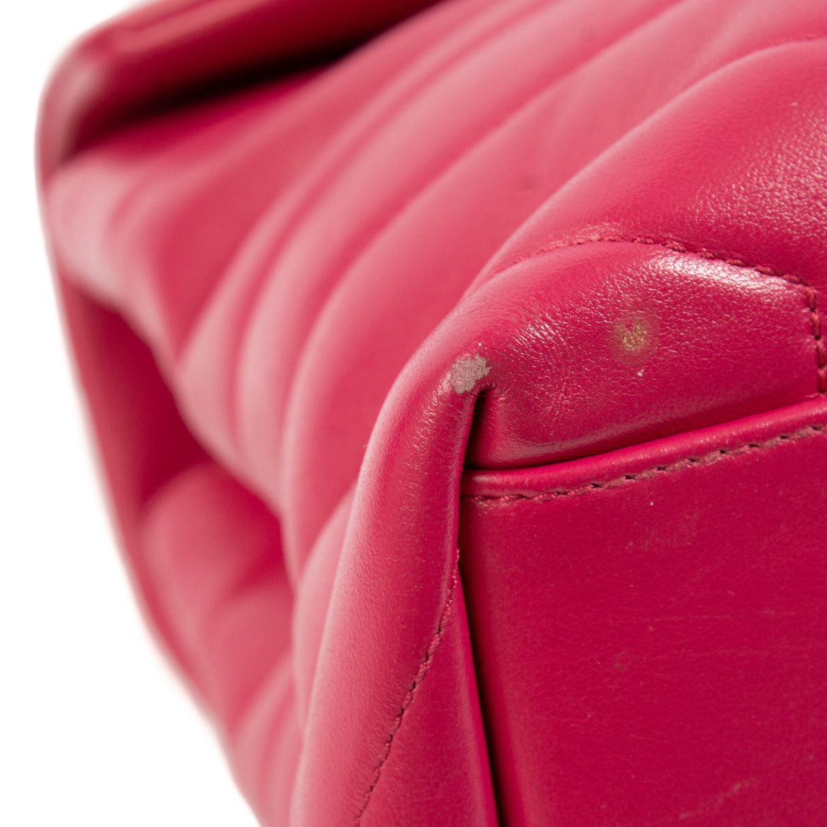 Sac Loulou moyen fuchsia Saint Laurent