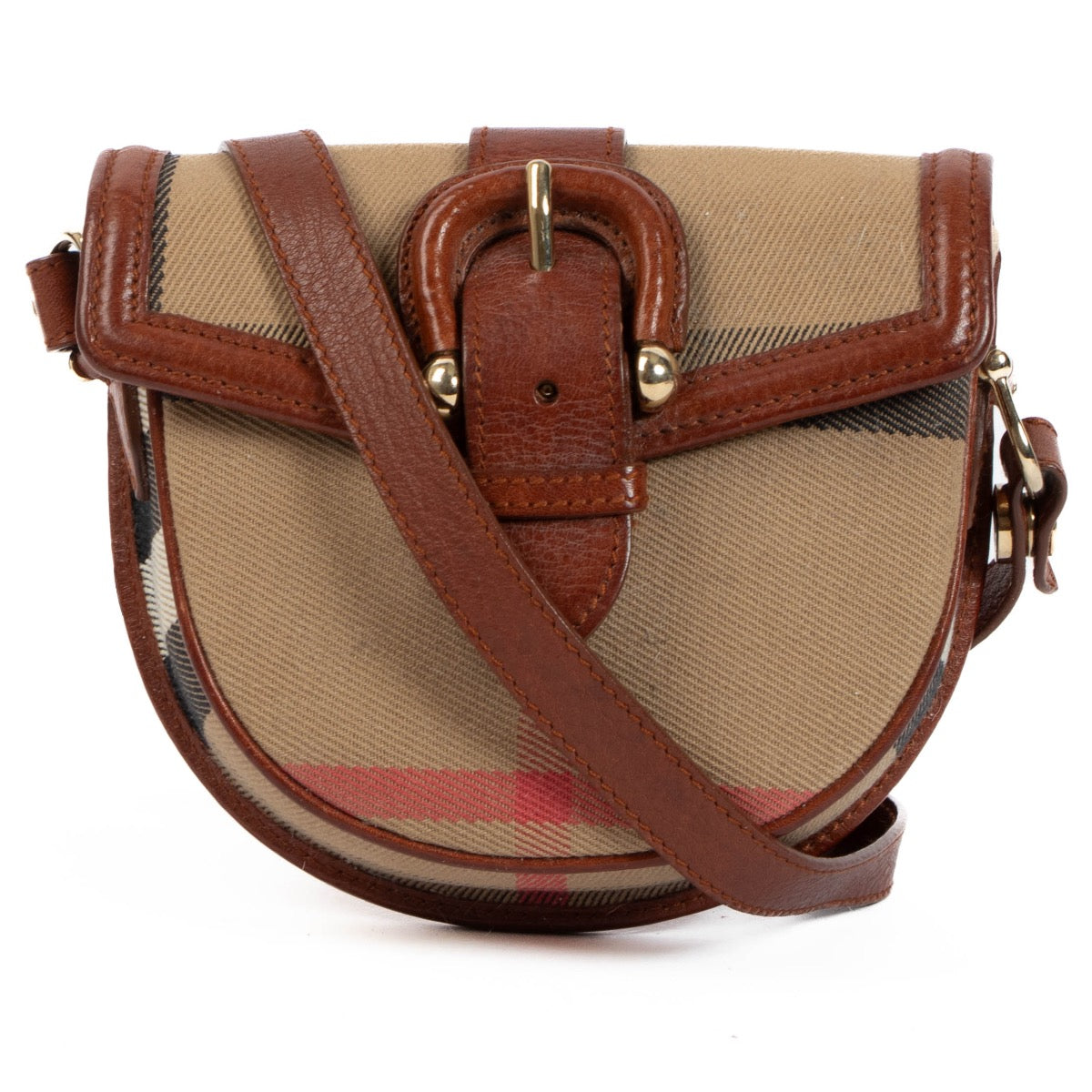 Shop 100% authentic second-hand Burberry Check Mini Crossbody Bag on Labellov.com