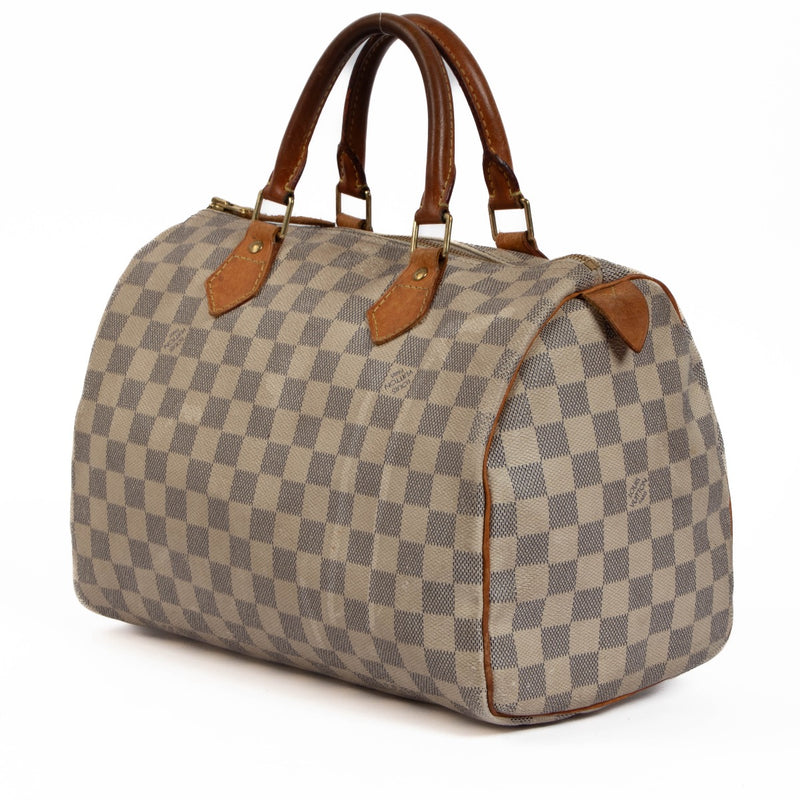 Shop 100% authentic second-hand Louis Vuitton Damier Azur Speedy 30 on Labellov.com