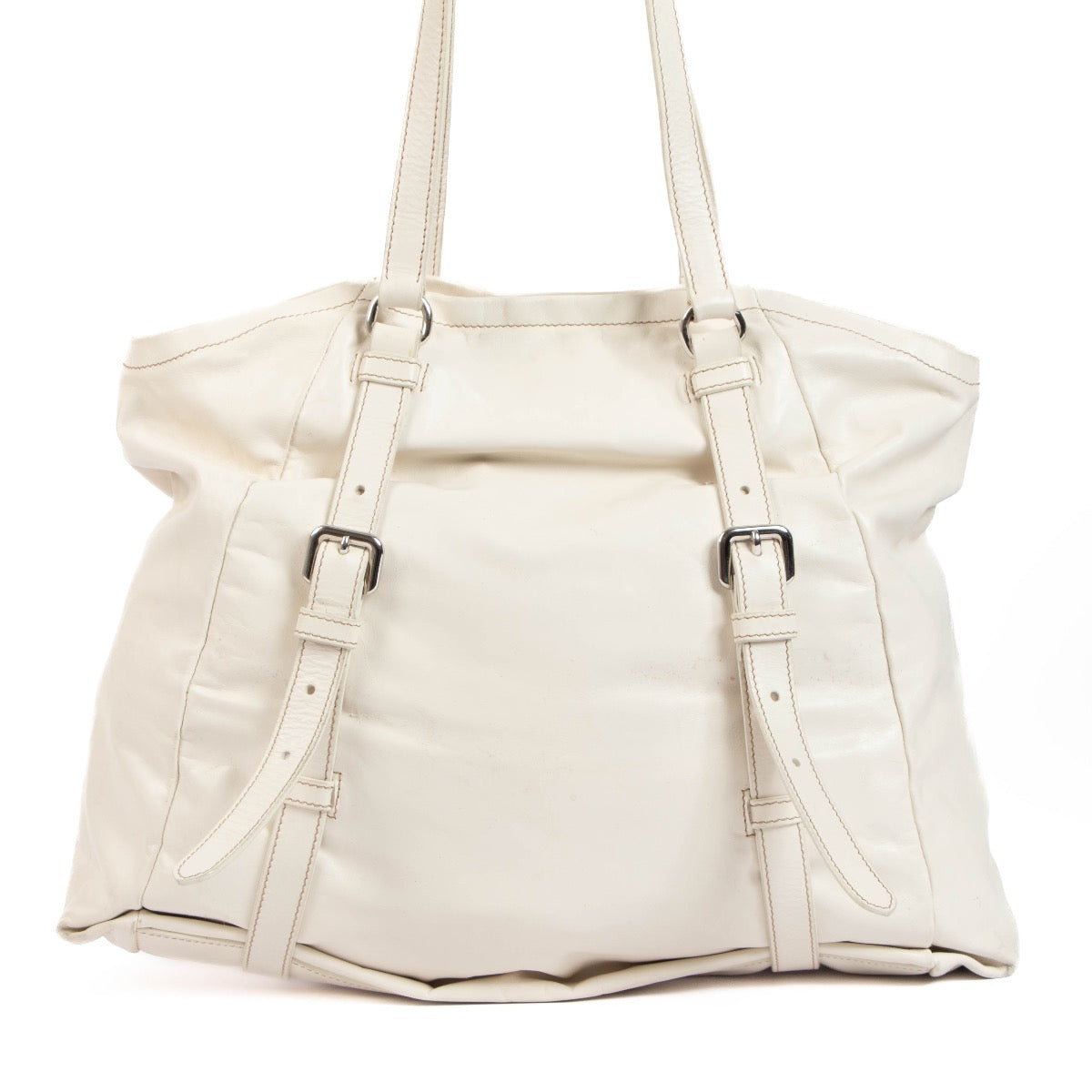 Prada White Shoulder Bag