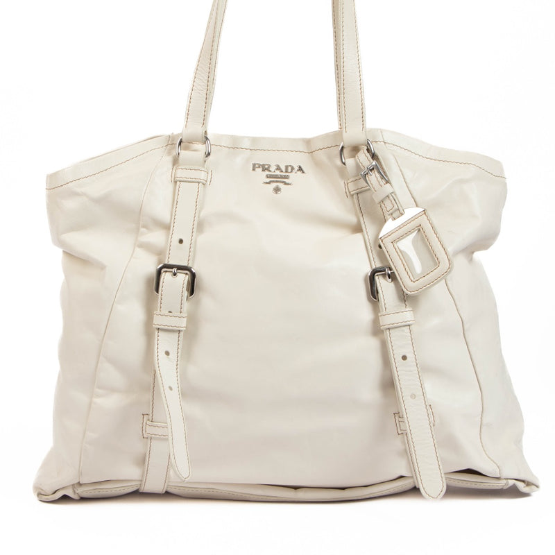 Prada White Shoulder Bag